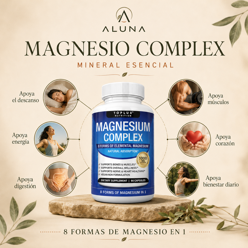 Magnesium Complex Toplux — 90 cápsulas