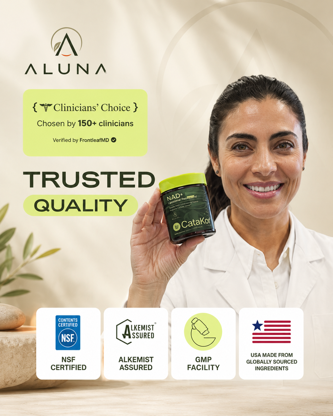 Cata-Kor NAD+ Advanced con Resveratrol