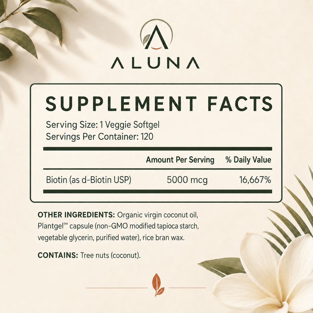 Biotina Extra Strength Sports Research — 5,000 mcg