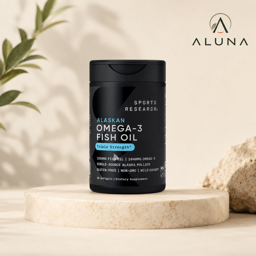Omega-3 Alaskan Fish Oil Triple Strength.