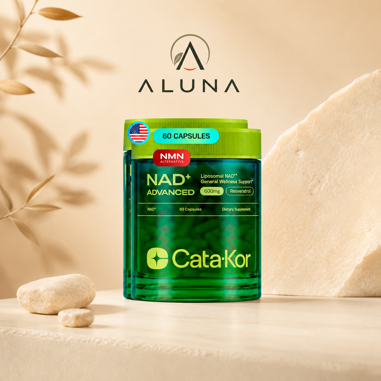 Cata-Kor NAD+ Advanced con Resveratrol